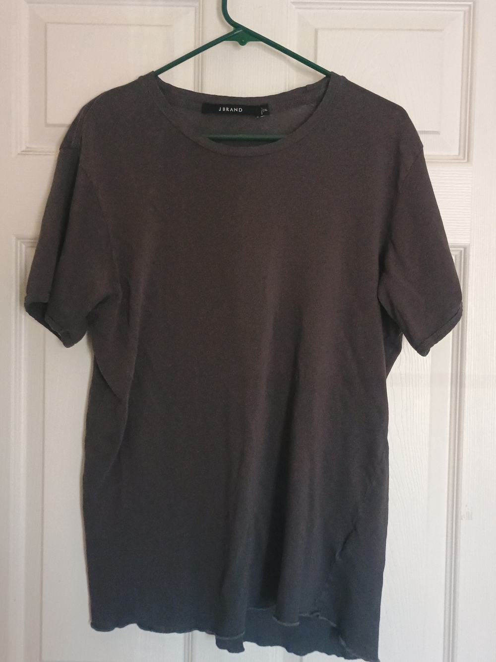 EUC J Brand Men's Charcoal Crew Neck T-Shirt Size XL